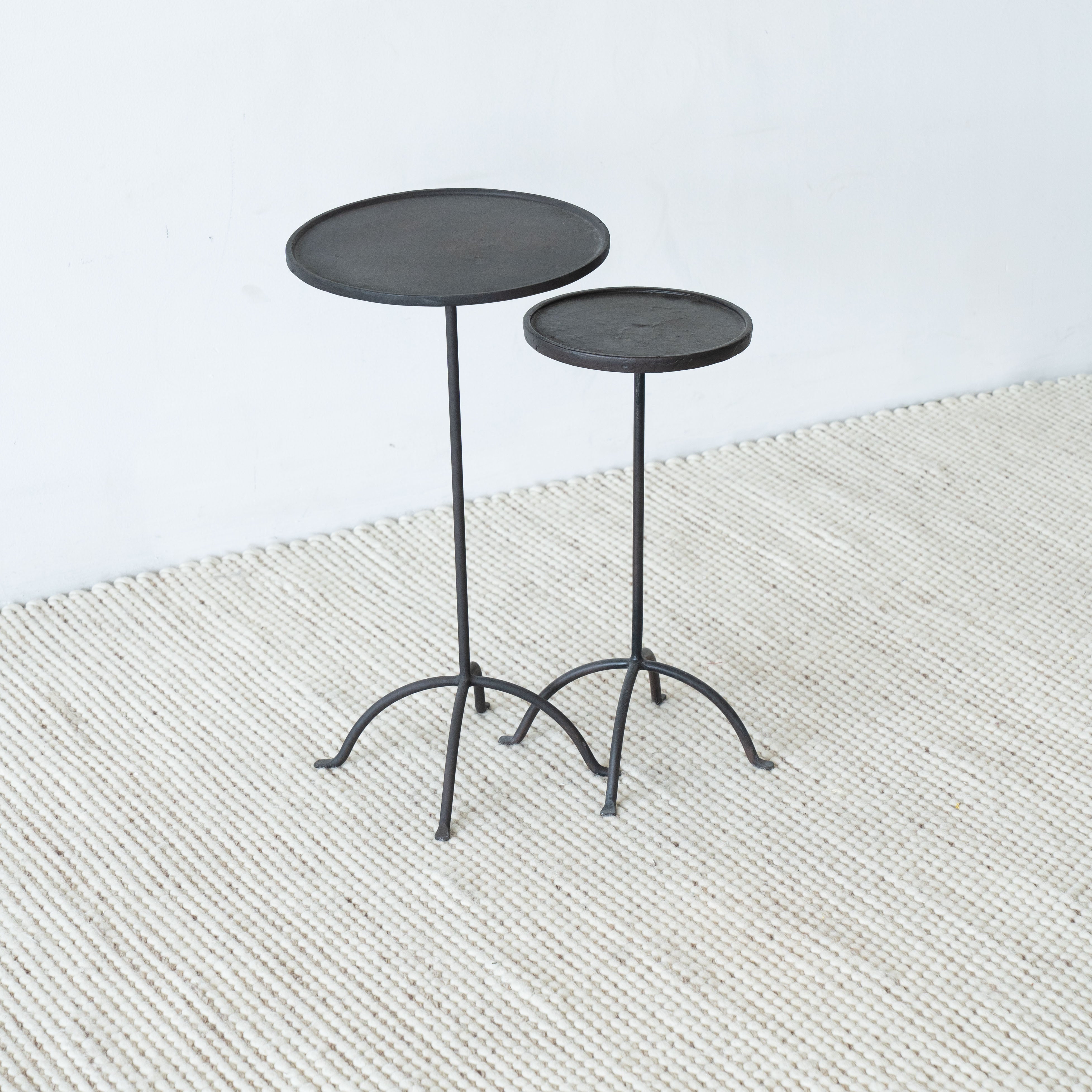 Adira Side Table - Wood and Steel Furnitures