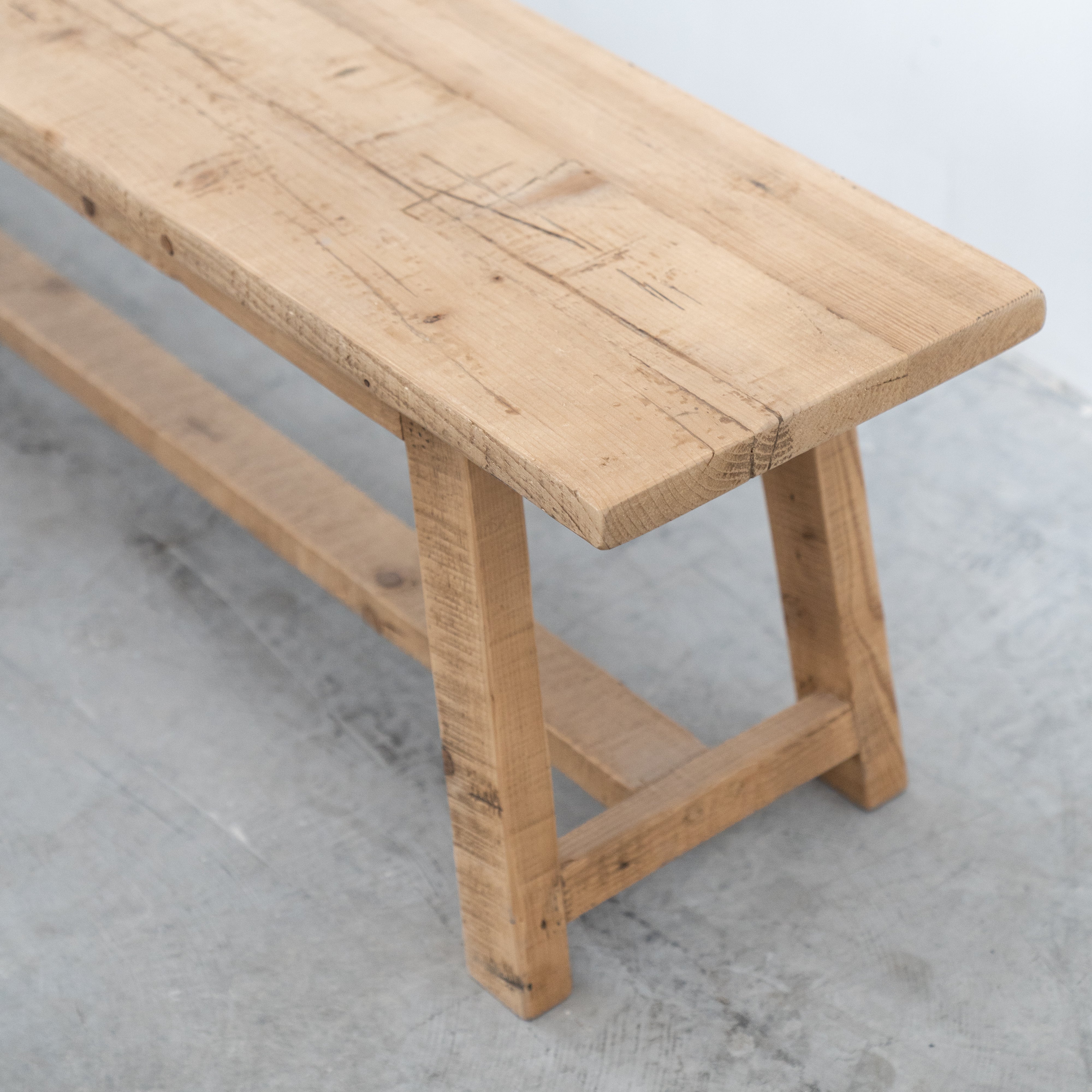 Wooden Bench - Wood and Steel Furnitures