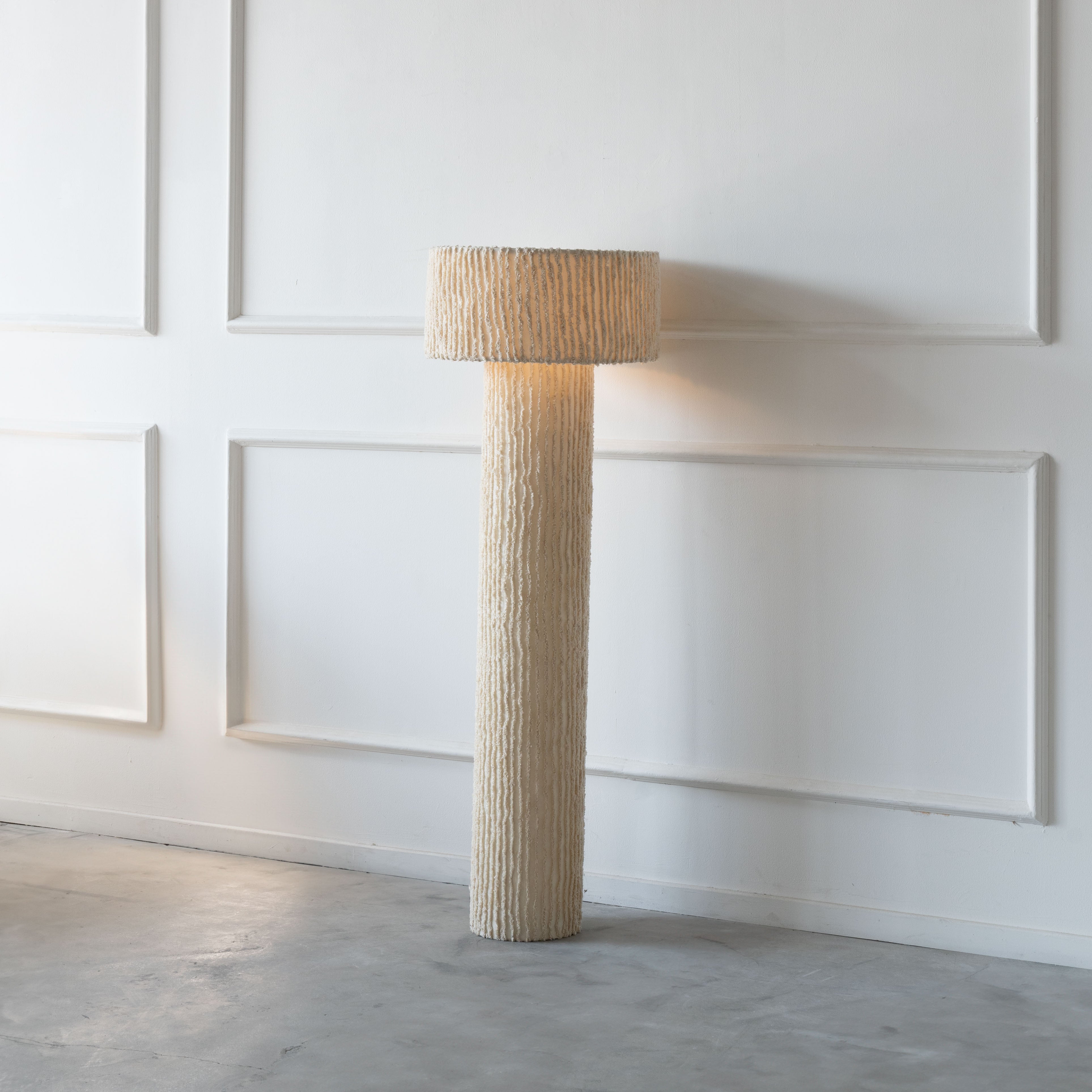 Cactus Floor Lamp - Wood and Steel Furnitures