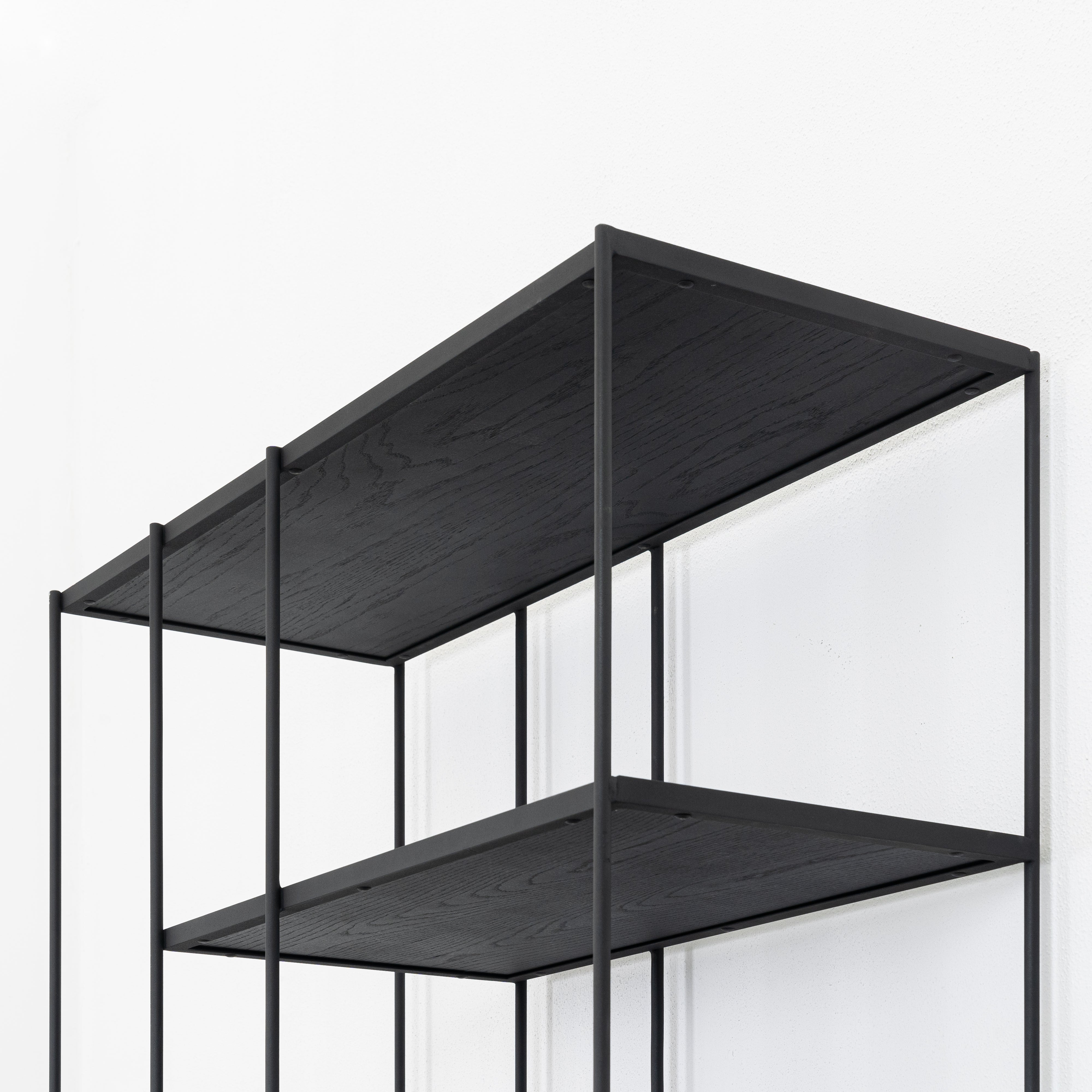 Tokyo Shelf-Medium - Wood and Steel Furnitures
