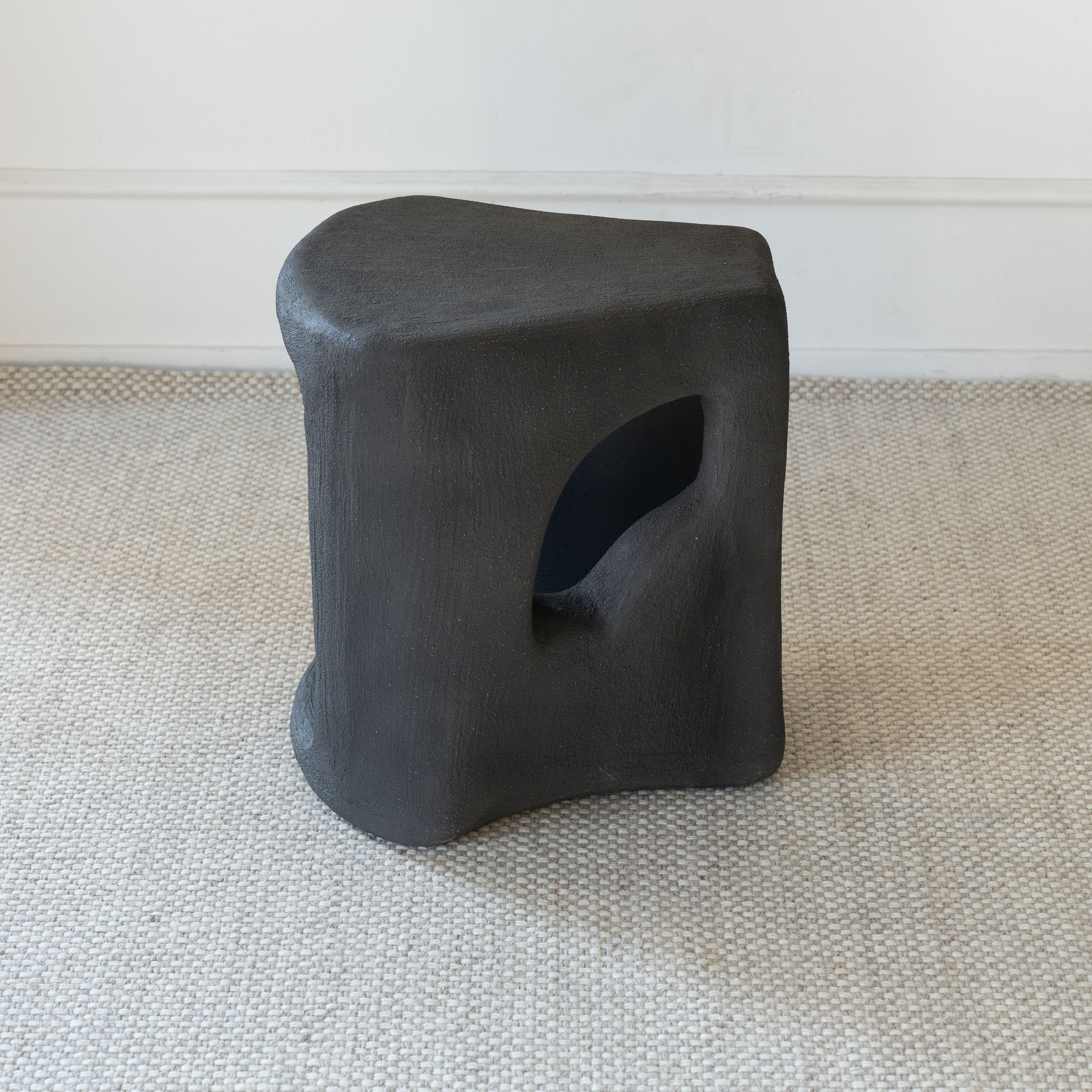 Dune side table - Hollow - Wood and Steel Furnitures
