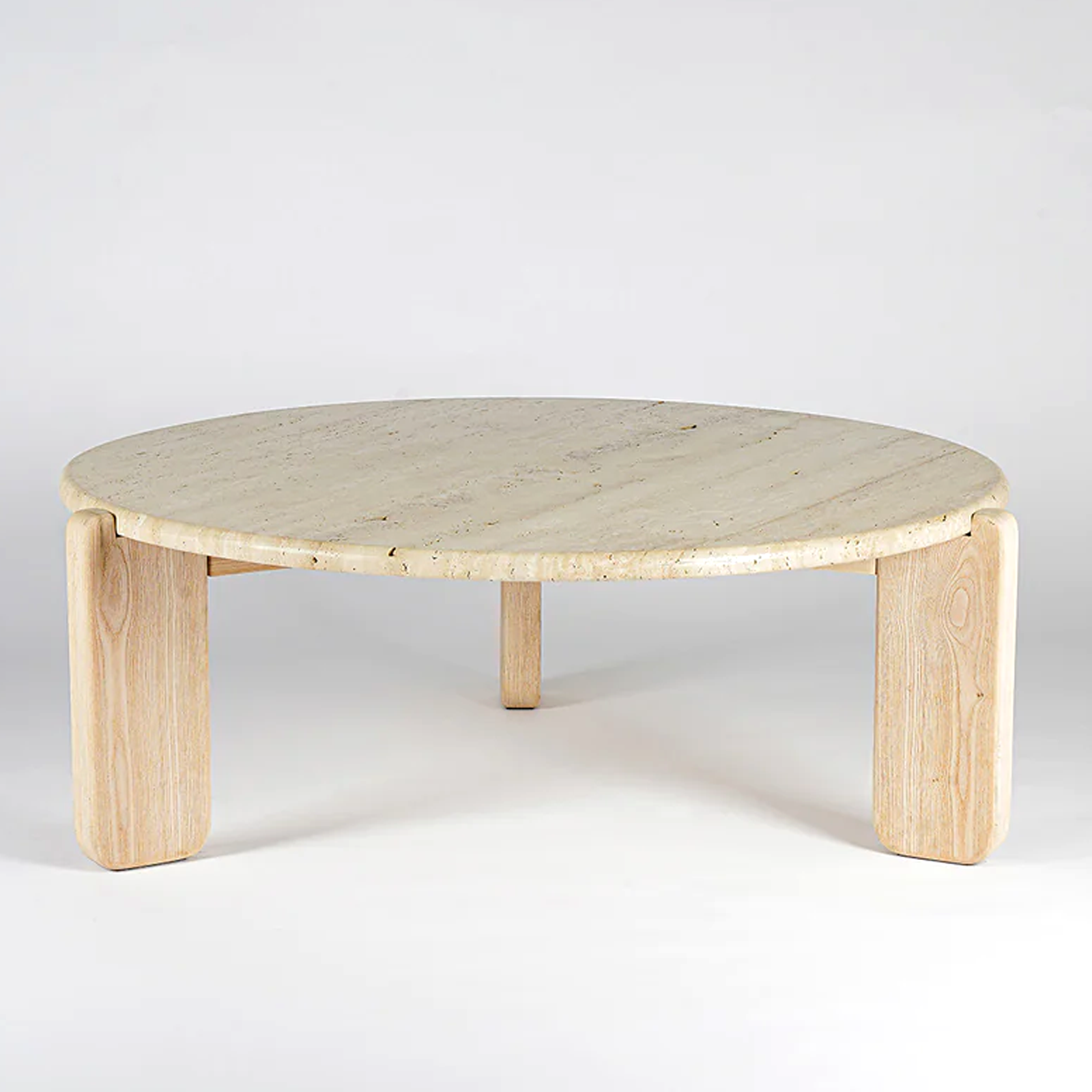Palm Coffee Table-Open base - Wood and Steel Furnitures
