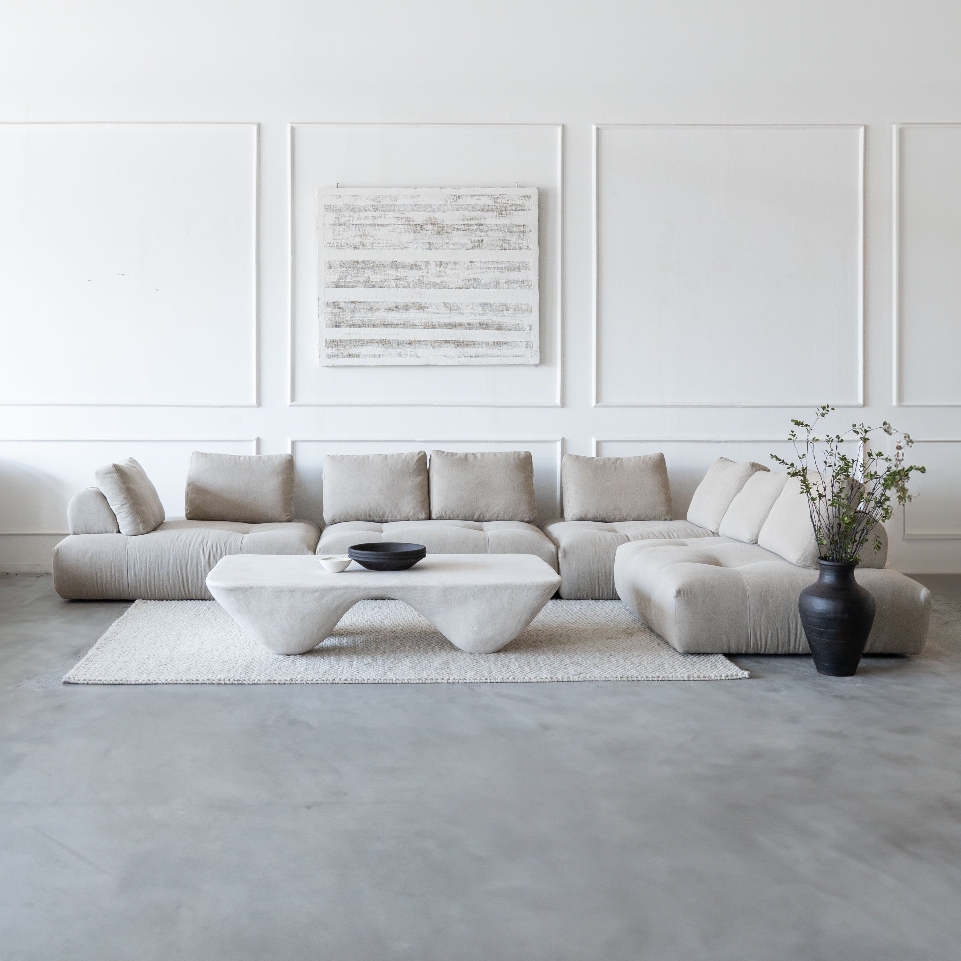Margaux Sofa-Modular - Wood and Steel Furnitures