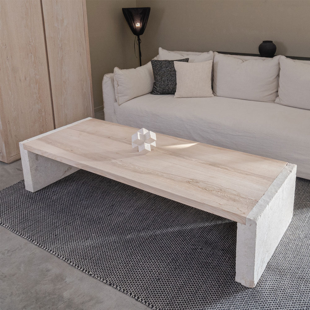 Temple coffee table - Wood and Steel Furnitures