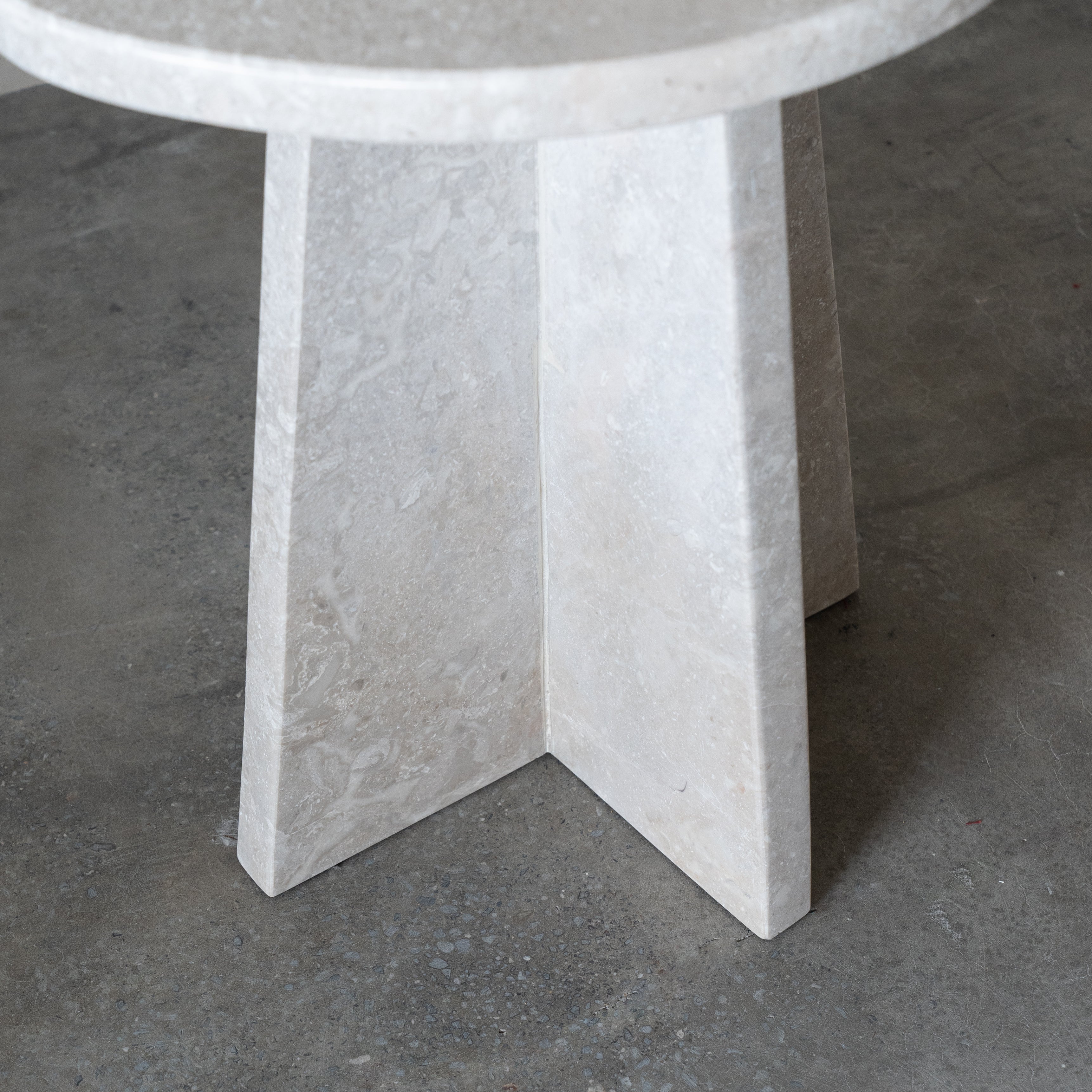 Nile Side Table - Wood and Steel Furnitures