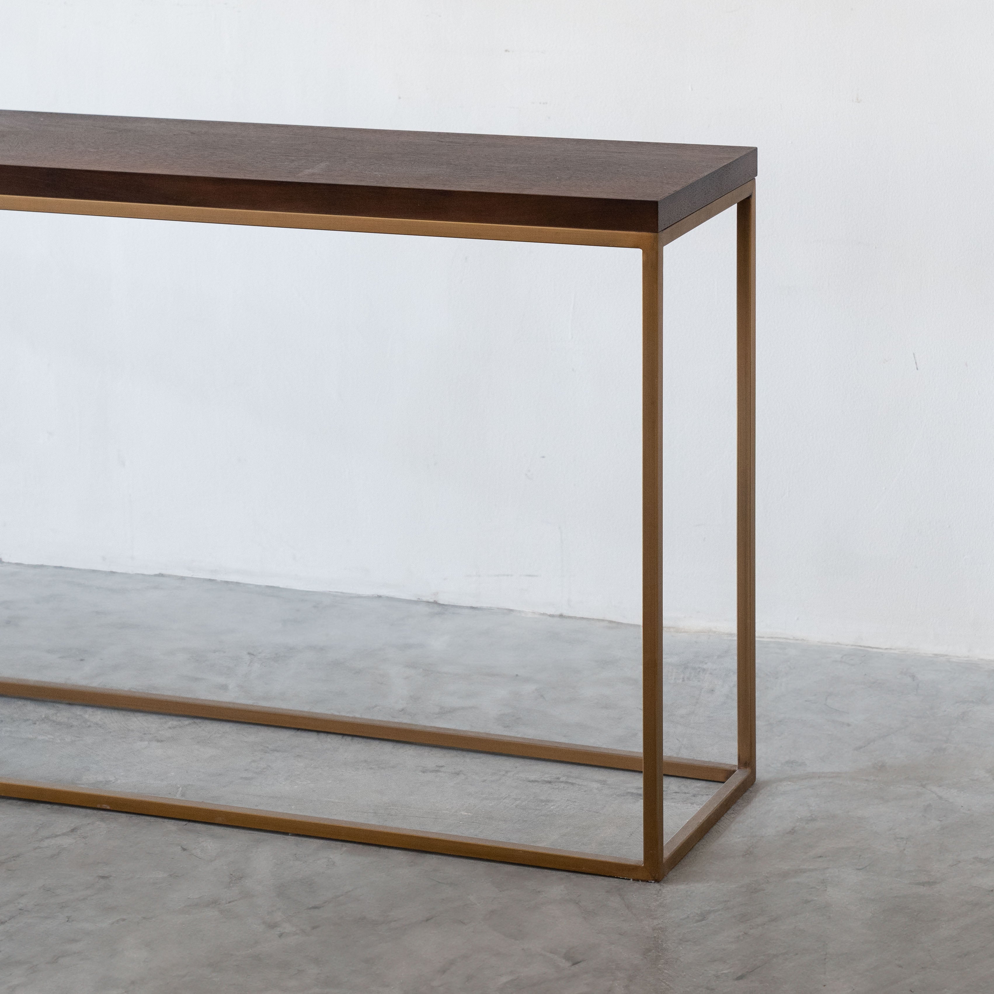 Ventura Console - Wood and Steel Furnitures