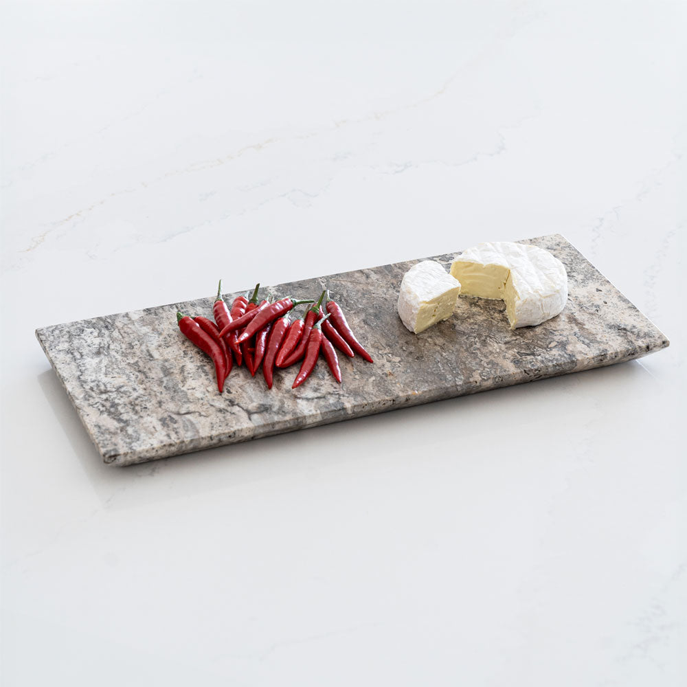 Travertine Tray - Wood and Steel Furnitures