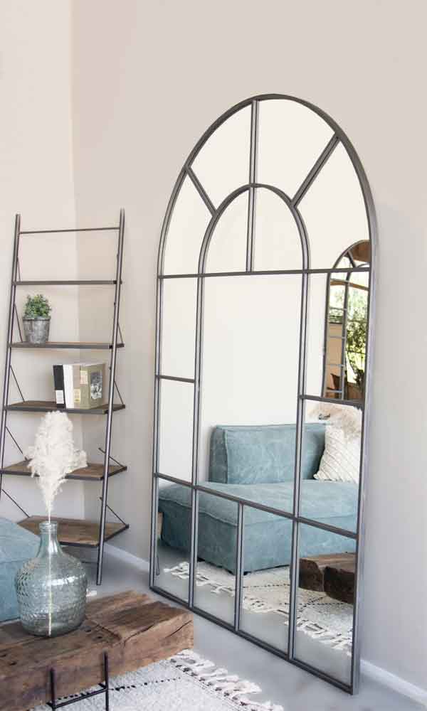 Magnolia Mirror - Wood and Steel Furnitures