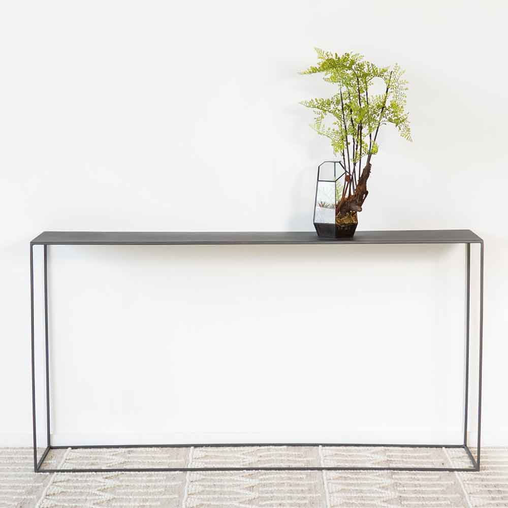 Nava Console - Wood and Steel Furnitures